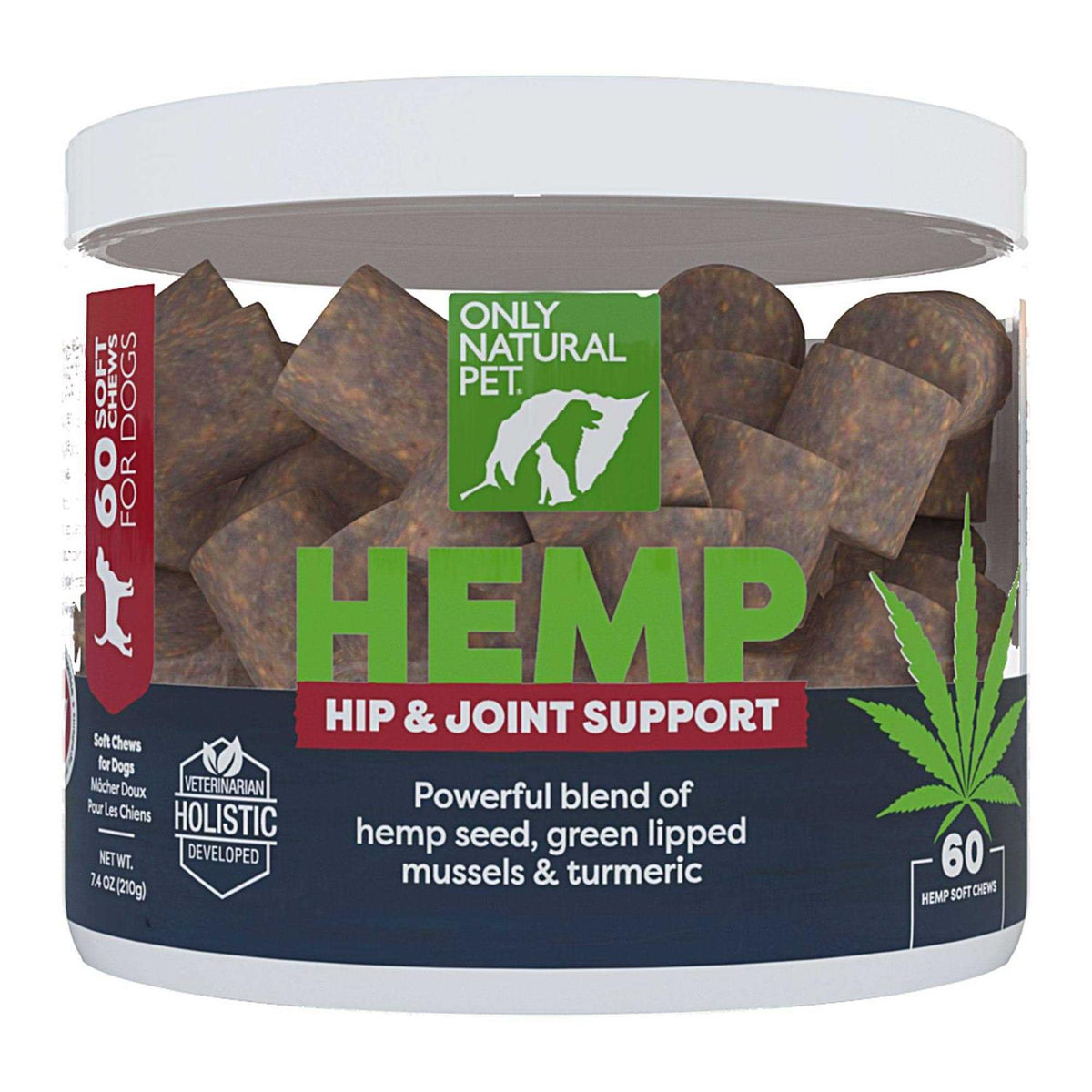 Hemp Hip & Joint Support Soft Dog Chews M43043