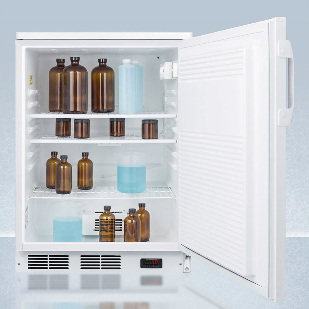 24" Wide Auto Defrost Commercial All-Refrigerator with Lock N5918