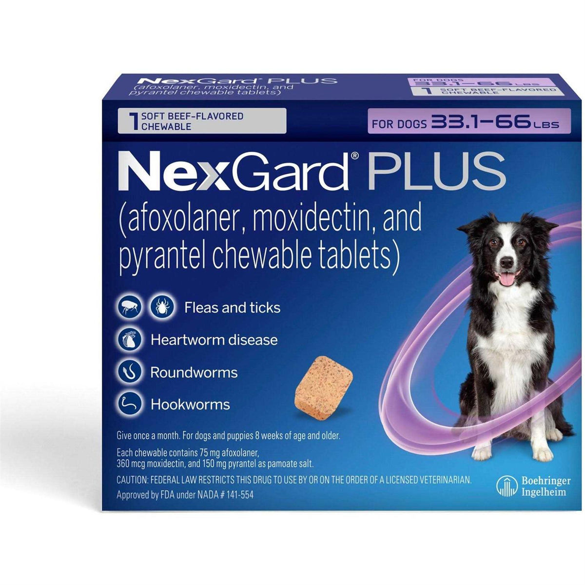Chewables for Dogs 33.1-66 lbs H464789