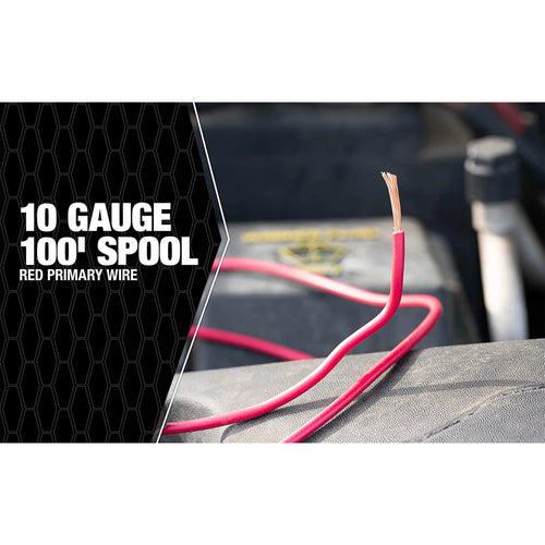 10 Gauge 100 Ft Red PVC Jacket Primary Wire V842775