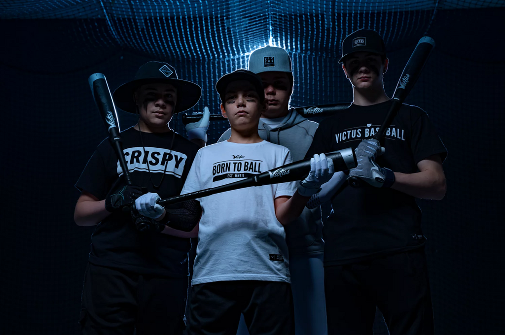 Two Piece Hybrid USSSA Baseball Bat -8 28"/20oz Black/Silver G650