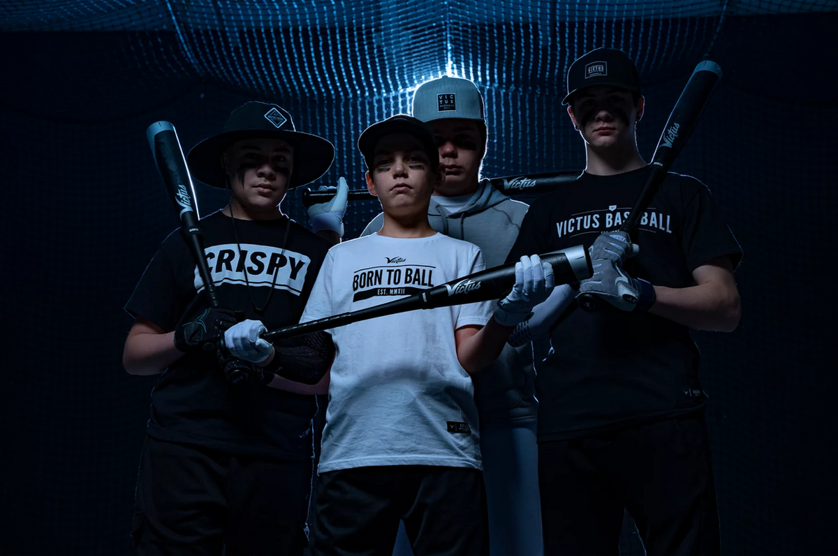 Two Piece Hybrid USSSA Baseball Bat -8 28"/20oz Black/Silver G650