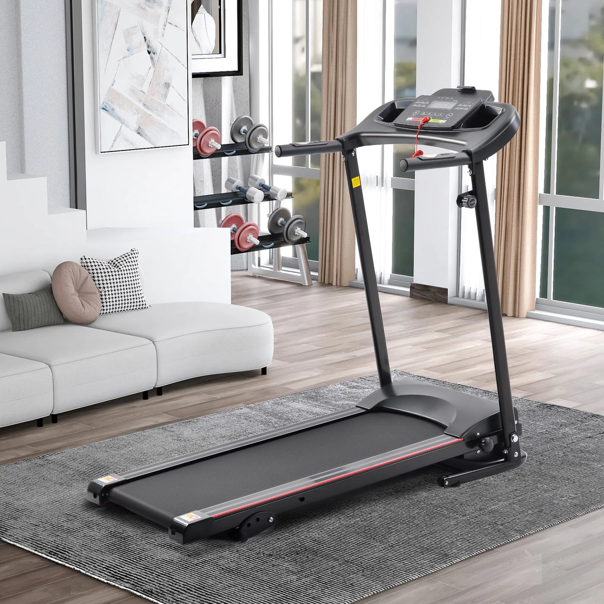 2.5HP Folding Treadmill with Incline Y842974