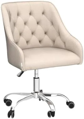 Velvet Upholstered Tufted Desk Chair W823966