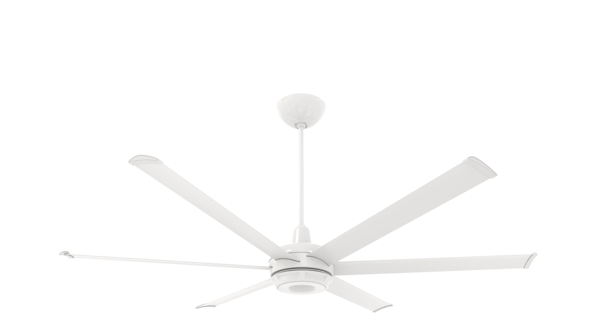 White 72 Ceiling Fan L4858