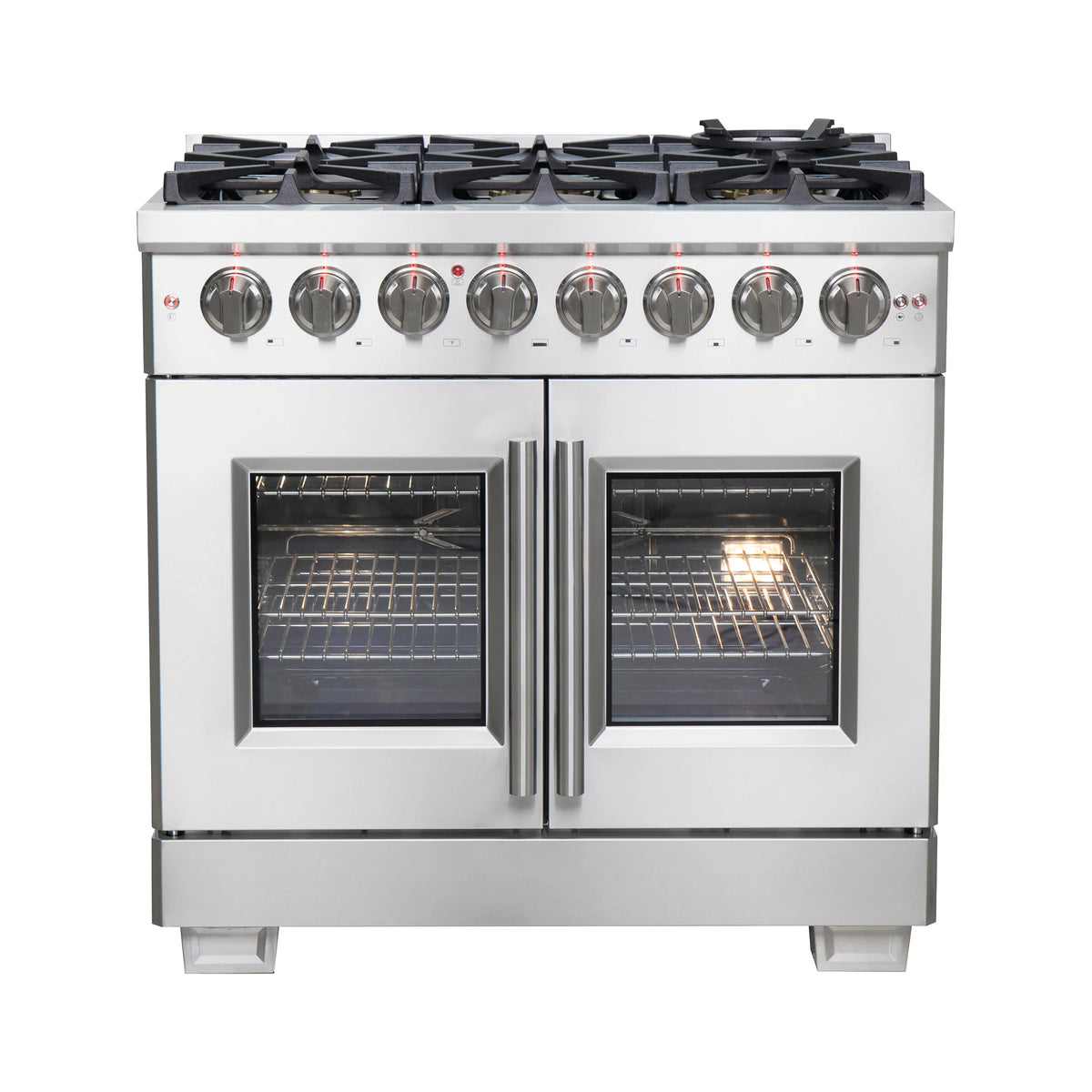 36 Gas Burner Electric Oven Range with French Door Q33273