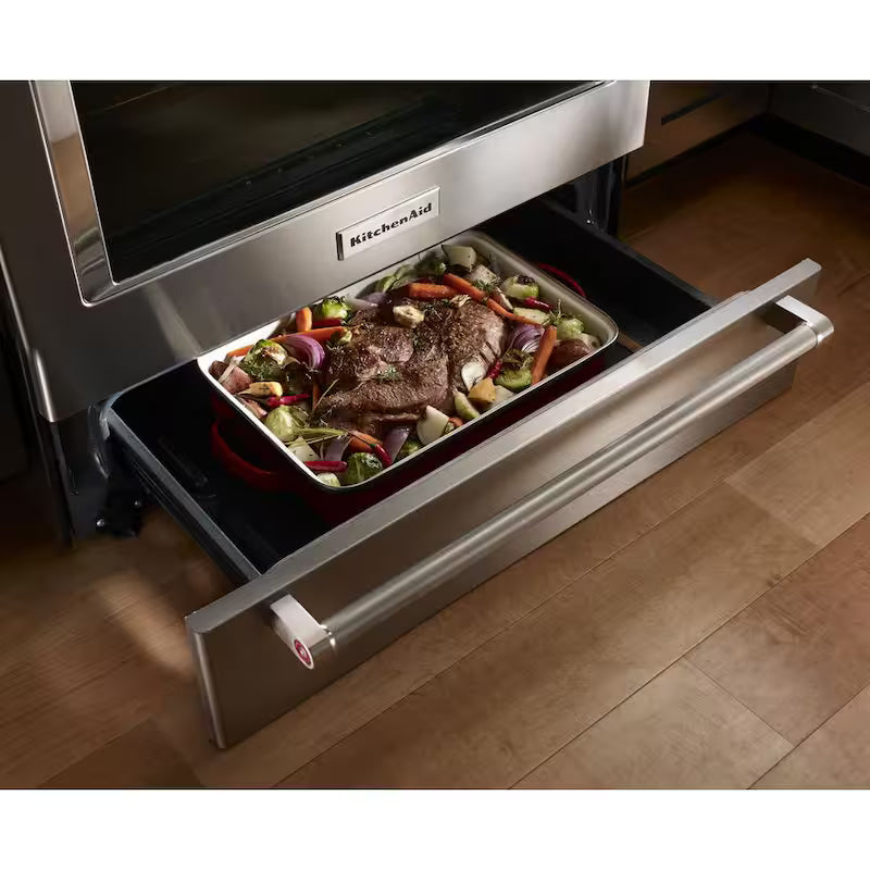 6.5 cu. ft. Slide-In Gas Range with Convection Oven Stainless Steel I788