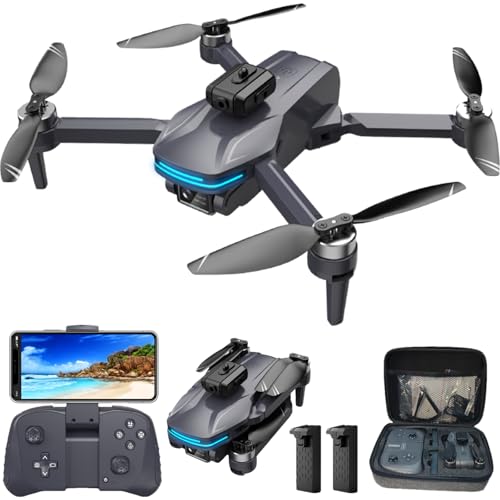 Remote Control FPV Drone with 1080P Camera, Foldable Quadcopter with Carrying Case O6032