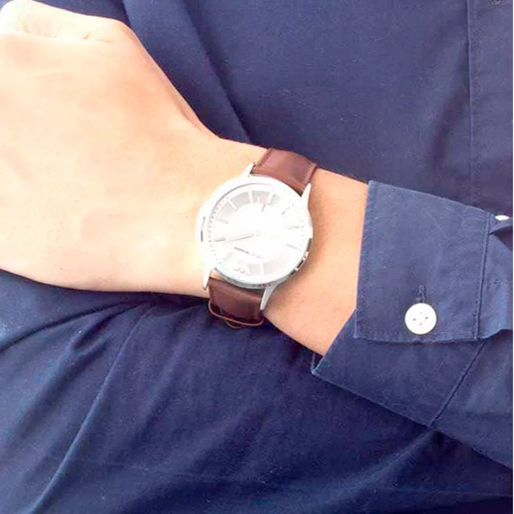 Black Dial Stainless Steel Men's Watch K17761