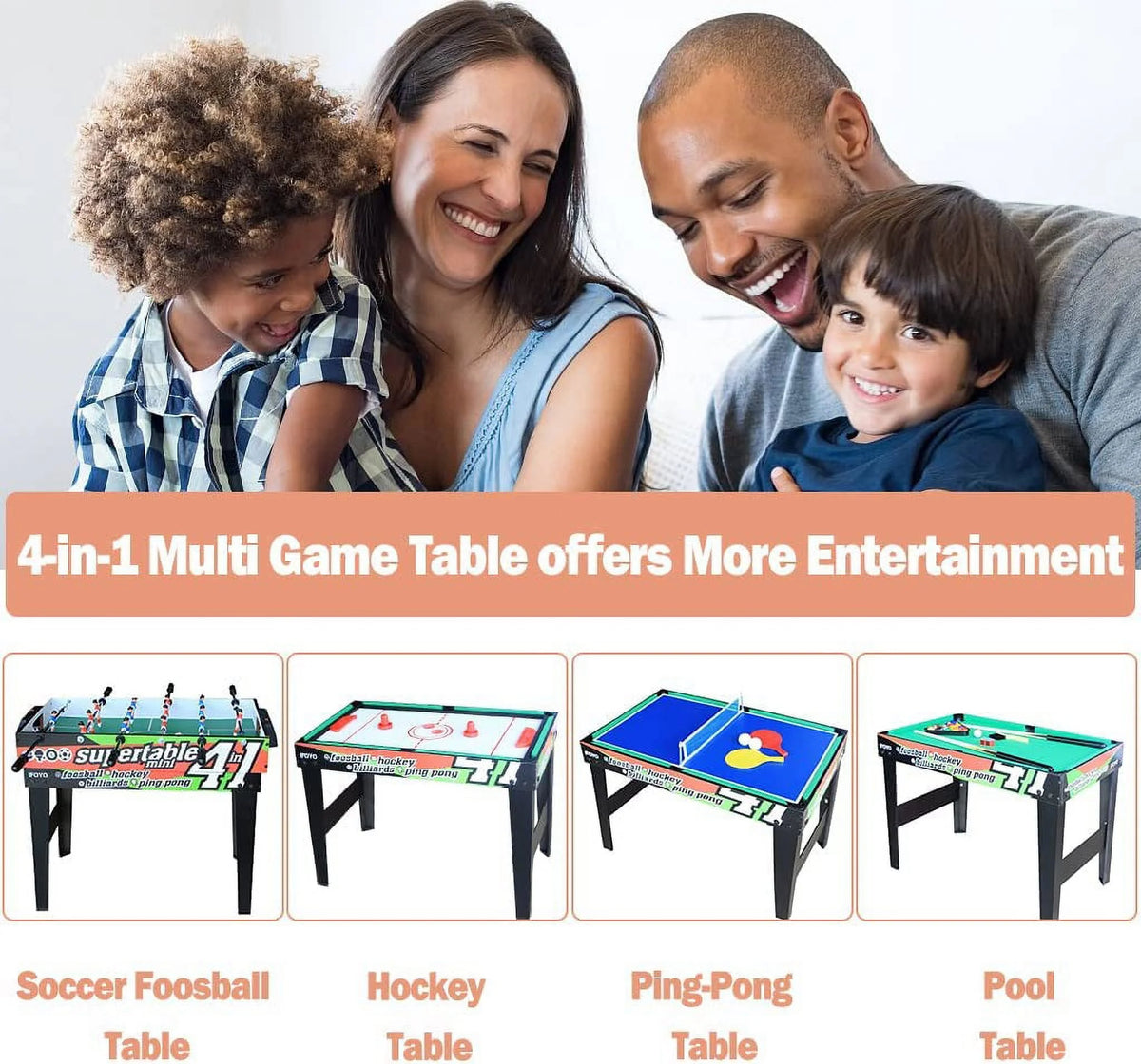 4 in 1 Multi Game Table Q8213