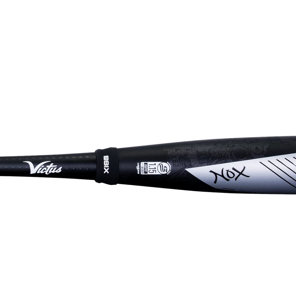 Two Piece Hybrid USSSA Baseball Bat -8 28"/20oz Black/Silver G650