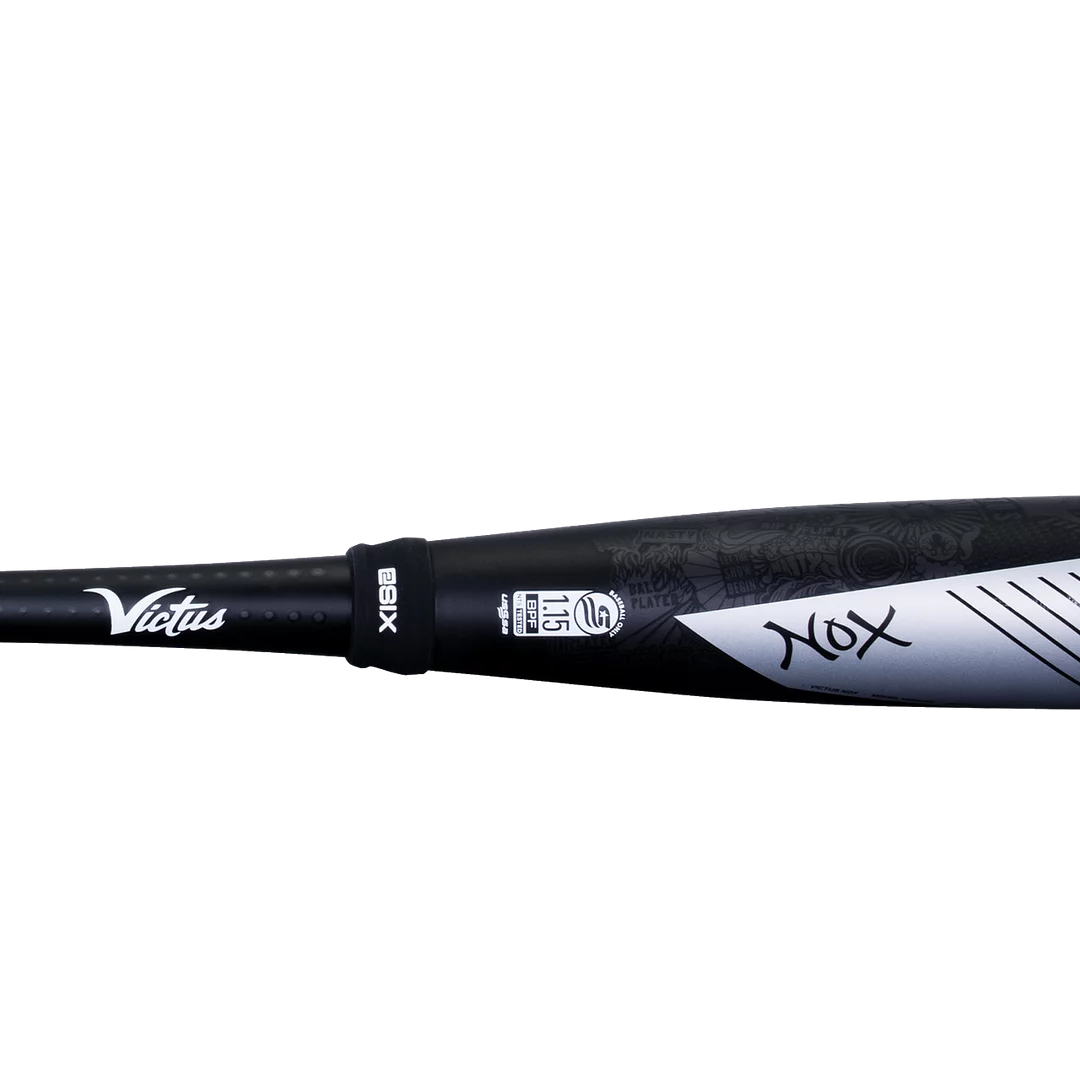 Two Piece Hybrid USSSA Baseball Bat -8 28"/20oz Black/Silver G650