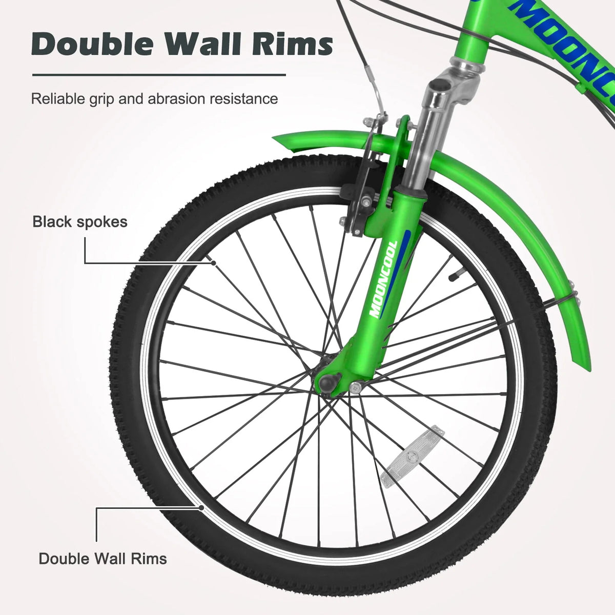 Folding 7-Speed 3 Wheels Tricycle V4035