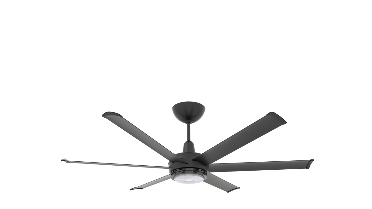 Black 60 Ceiling Fan with Downlight and Uplight E72021