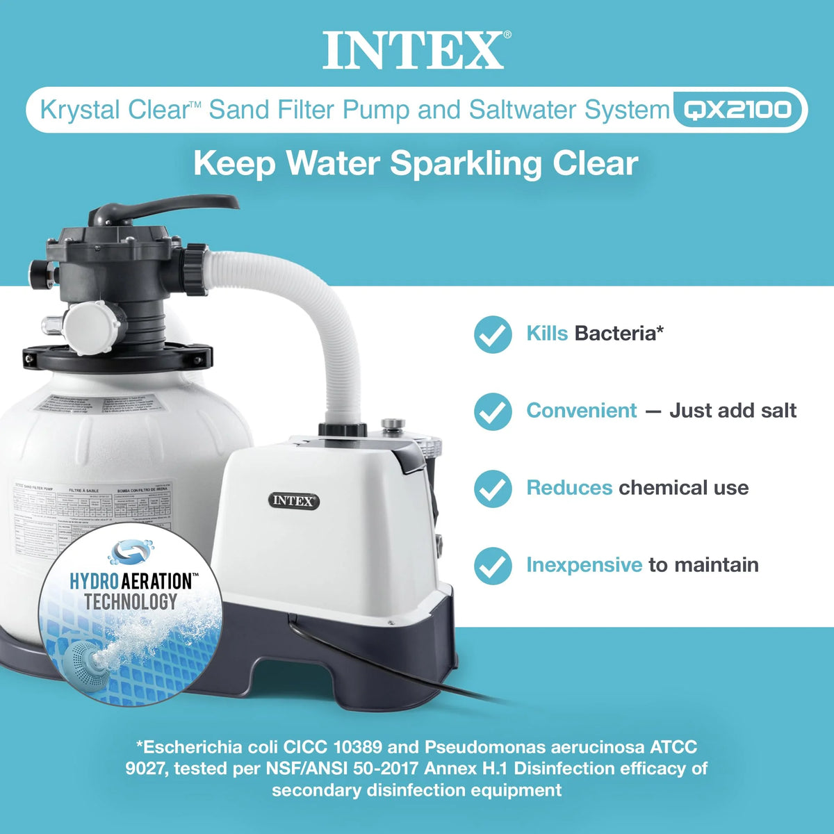 Saltwater System and Sand Filter Pump R3953