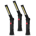 2 Pack Rechargeable LED Work Lights with Magnetic Base M950128