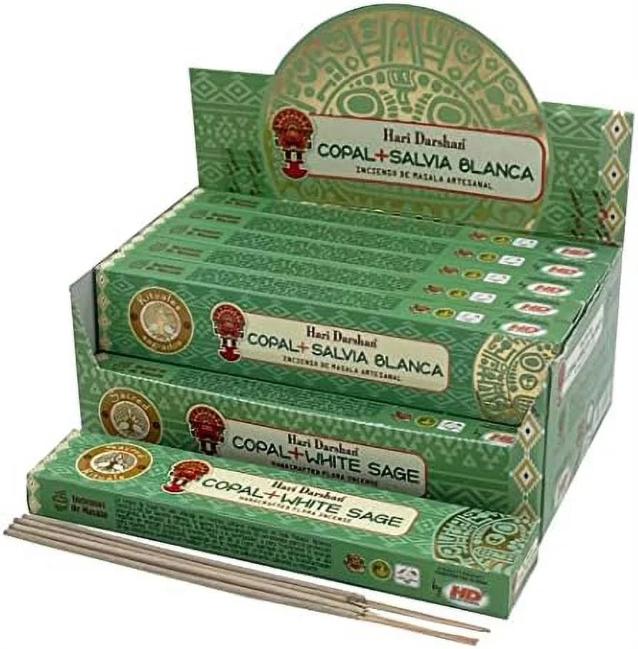 Handcrafted Incense Sticks 180 Sticks Copal White Sage U82744