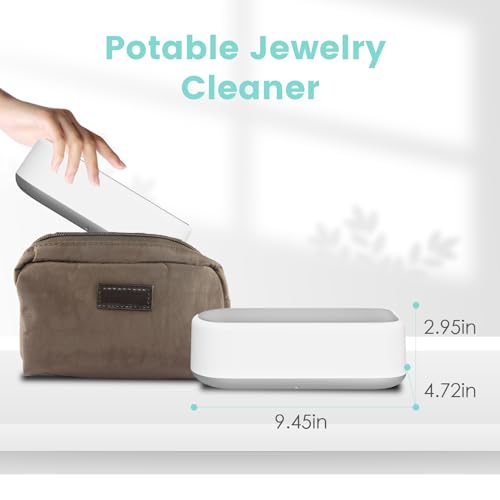 50W 25oz 60KHz Ultrasonic Jewelry Cleaner Y41445