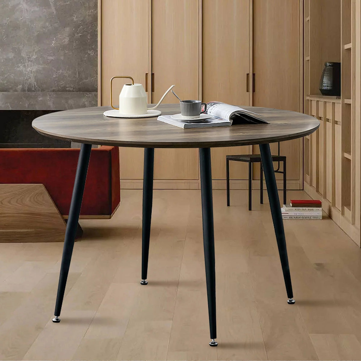 44.8 inch MDF Round Dining Table E832349