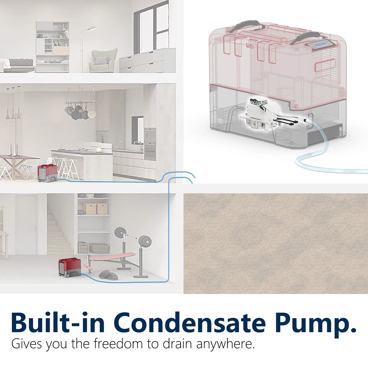 180 Pints Commercial Dehumidifiers B980