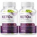 Keto + ACV 1000mg Gummies - 2 Bottles R4018