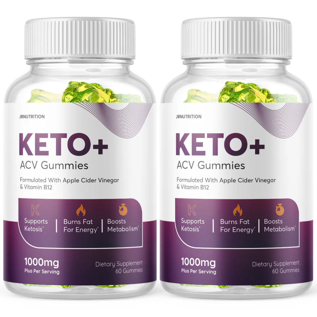 Keto + ACV 1000mg Gummies - 2 Bottles R4018