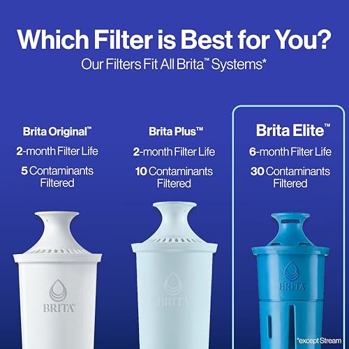 Water Filter Replacements for Pitchers and Dispensers, 2 Count P763