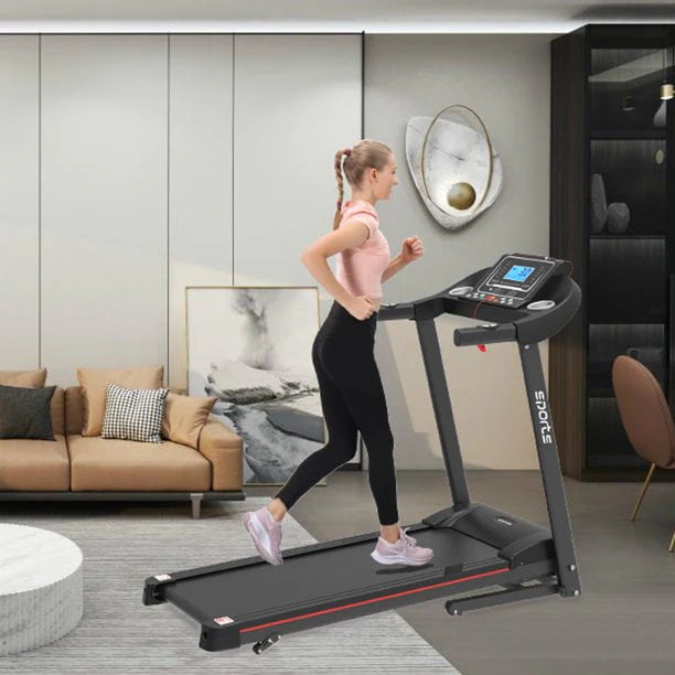Folding Treadmill with Manual Incline B555