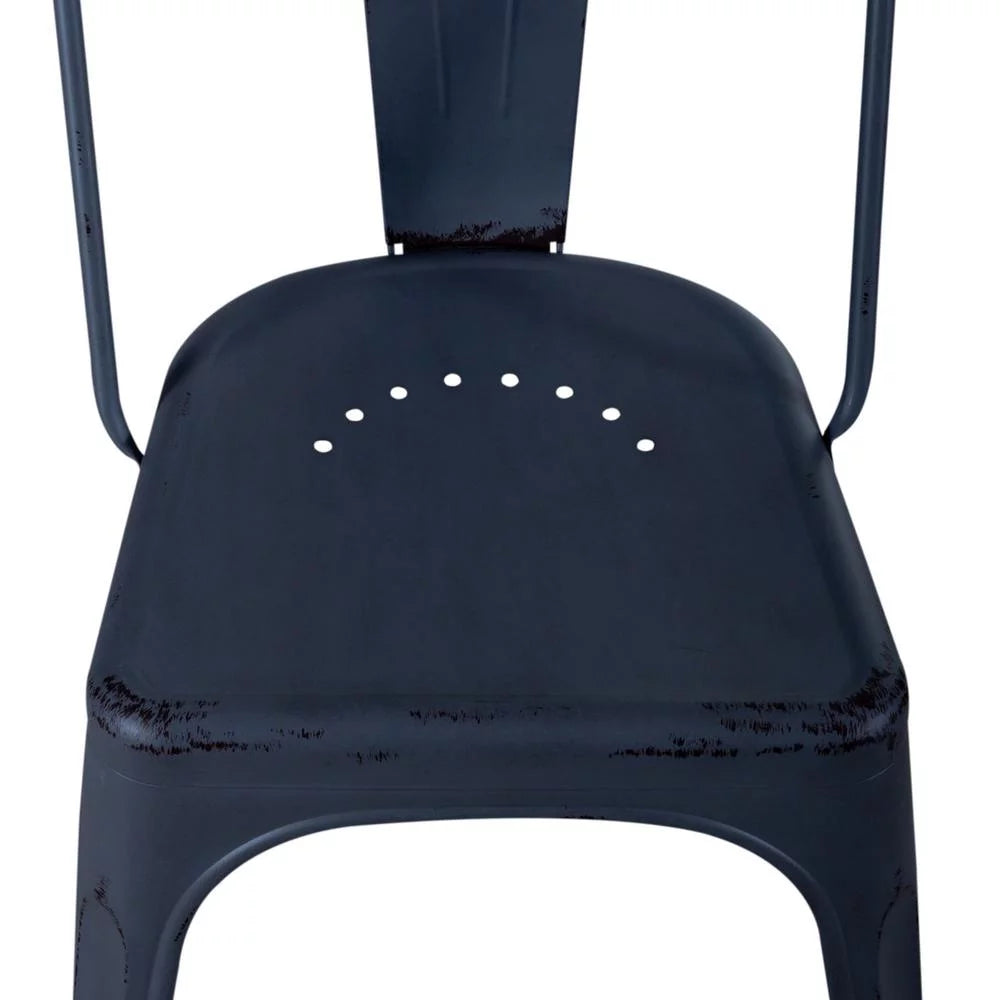 Navy Side Chair T980971