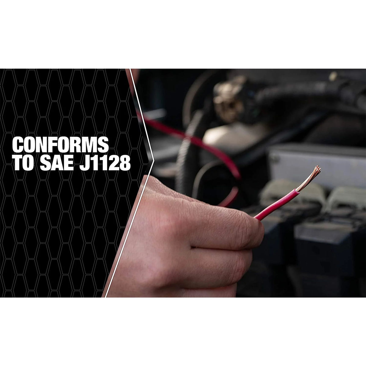 10 Gauge 100 Ft Red PVC Jacket Primary Wire V842775