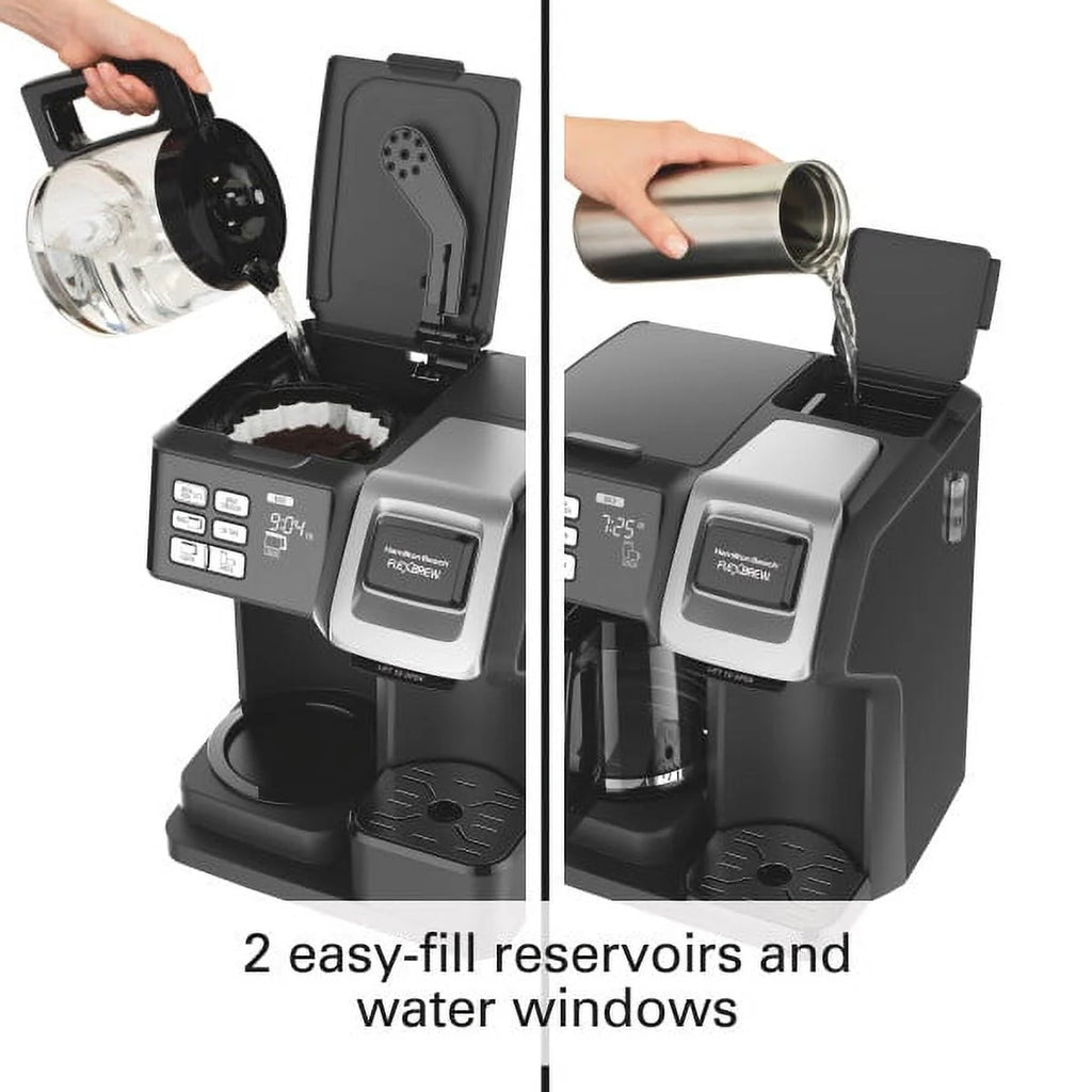 2-Way Black Coffee Maker X71105