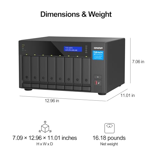 4 Bay Desktop NAS with Intel Pentium Gold CPU, 8GB DDR4 Memory Q9028