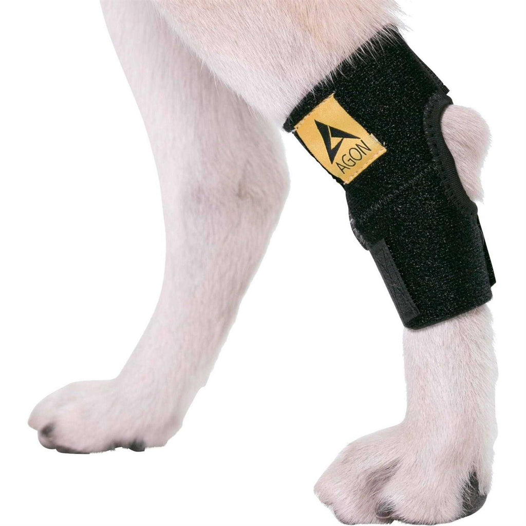 Dog Rear Hock Joint Brace Compression Wrap With Straps B2817